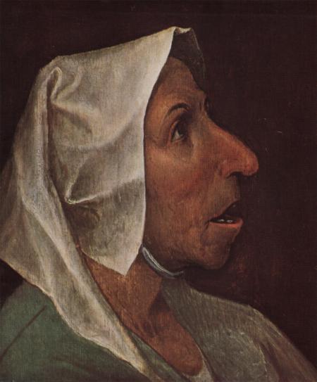 Head of an Old Peasant Woman