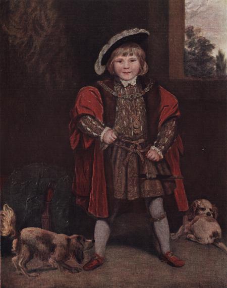 Master Crewe as Henry VIII by Reynolds