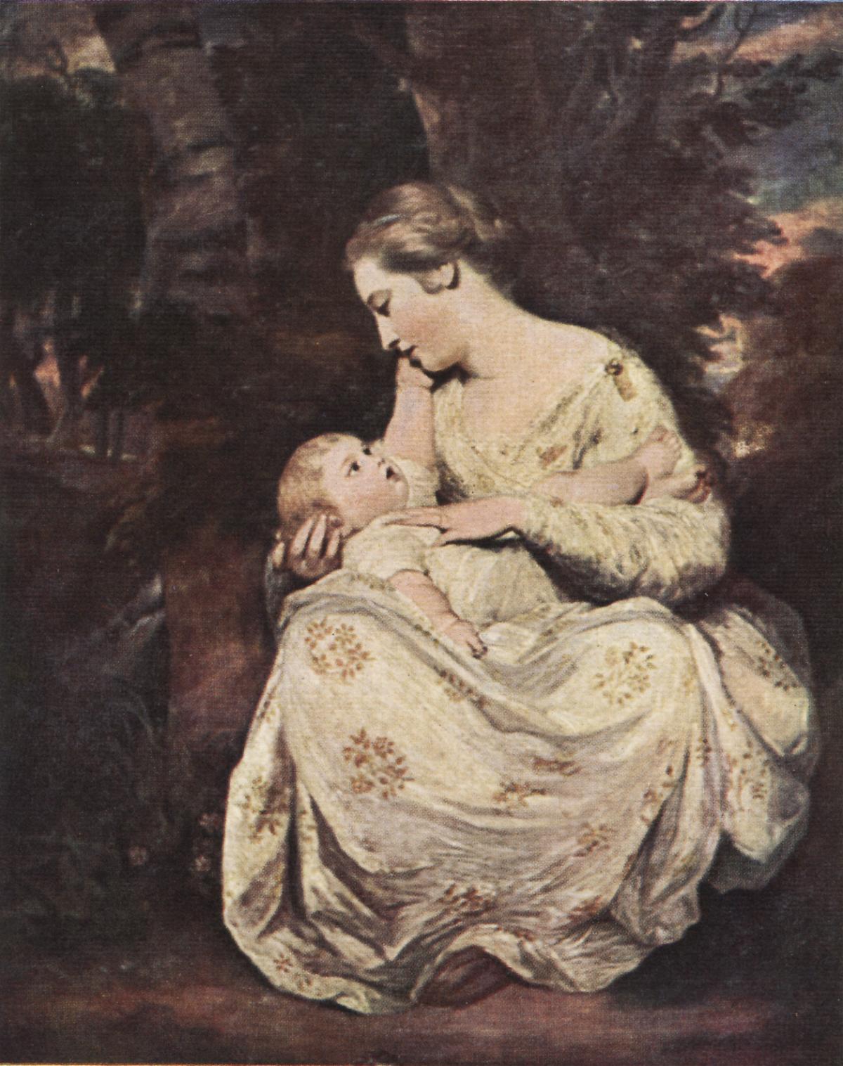 Mrs. Hoare and Child by Reynolds