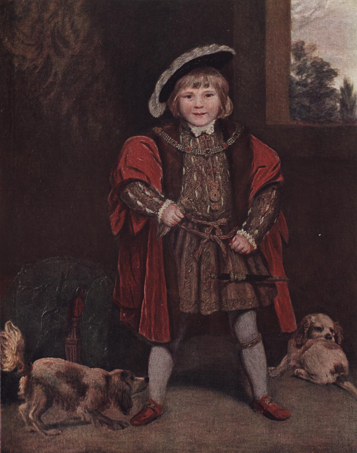 Master Crewe as Henry VIII by Reynolds