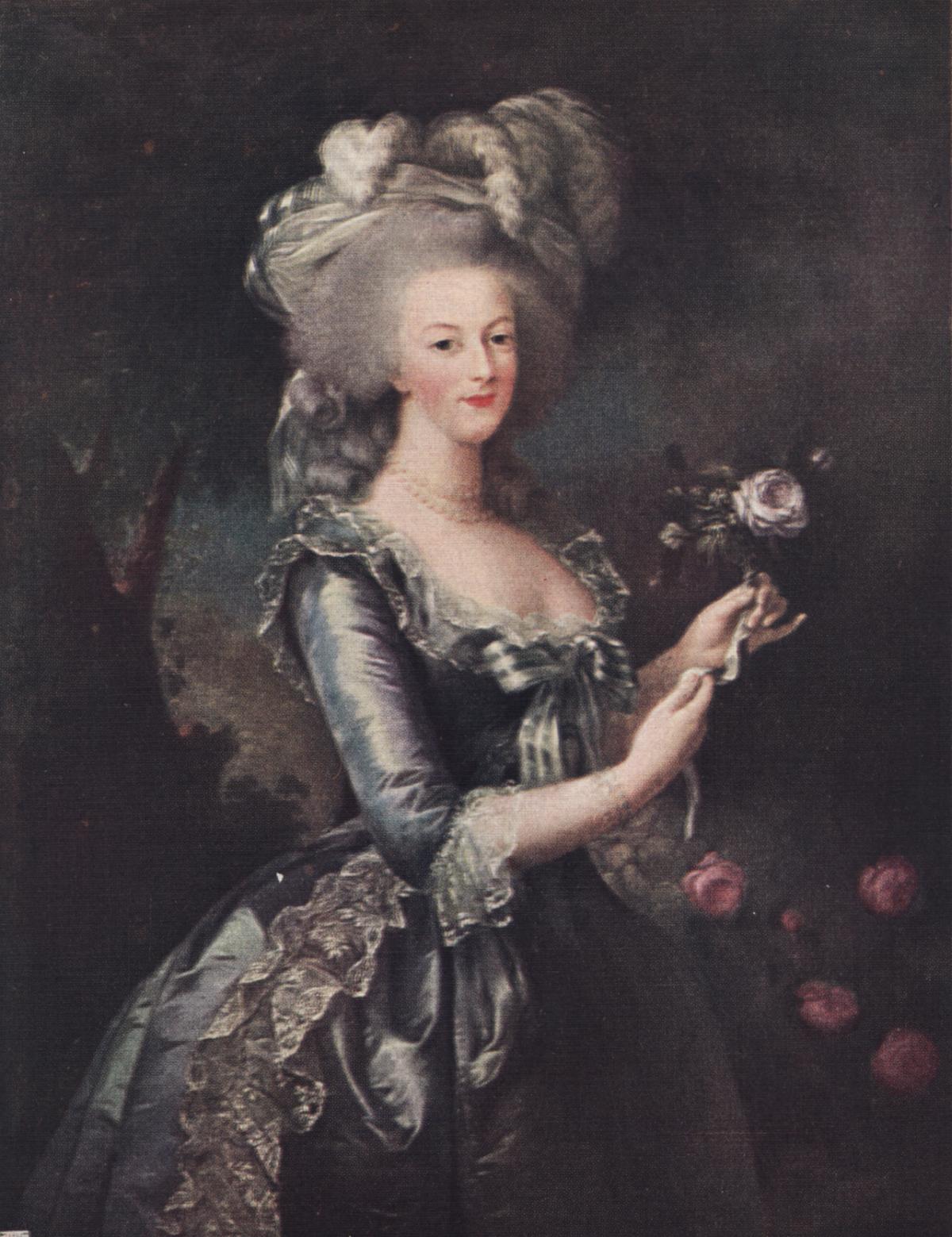 Marie-Antoinette by Vige Le Brun