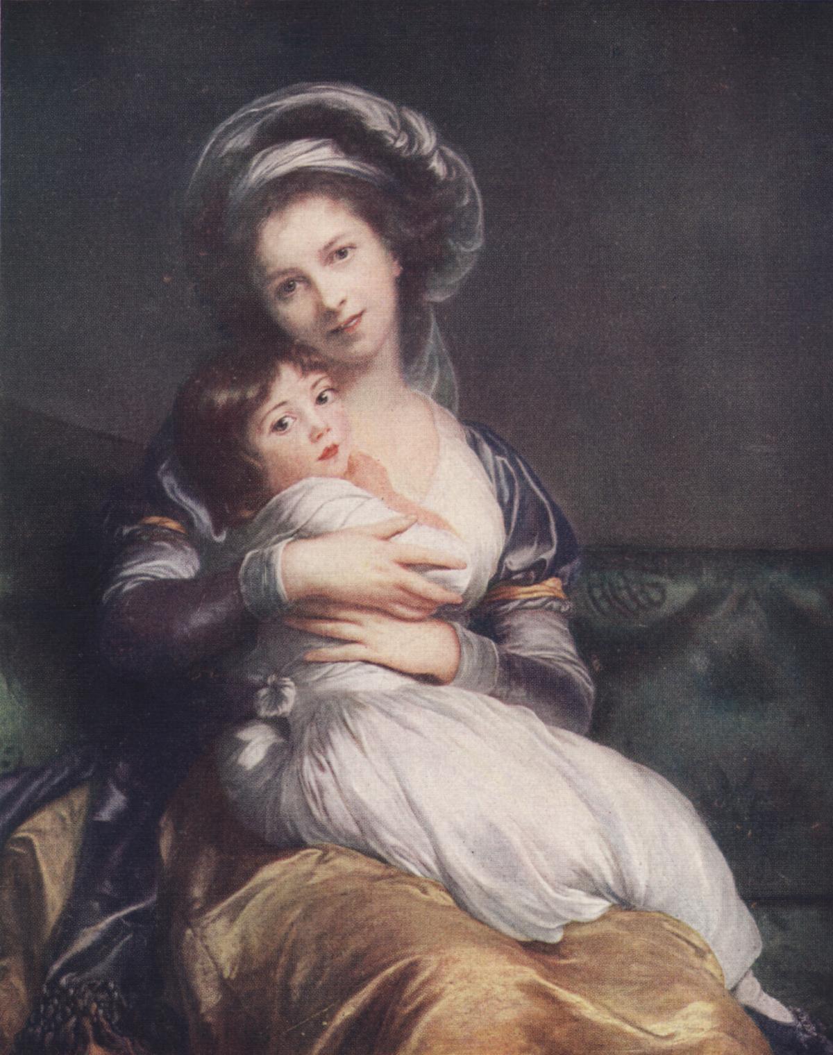 Vige Le Brun et sa fille