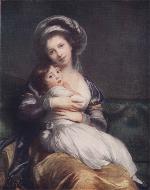 Vigee Le Brun & daughter