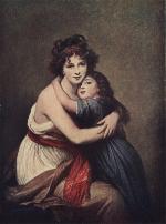 Vige Le Brun and her daughter