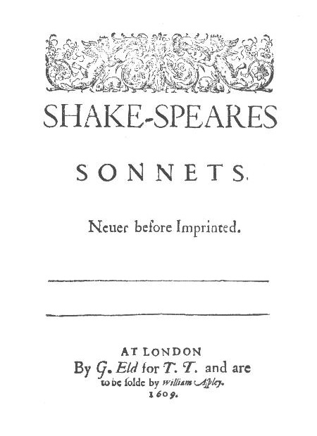 Title page of the first Quarto