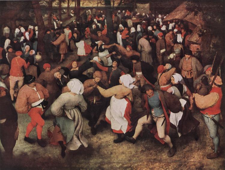 The Dance of the Peasants in the Open Air